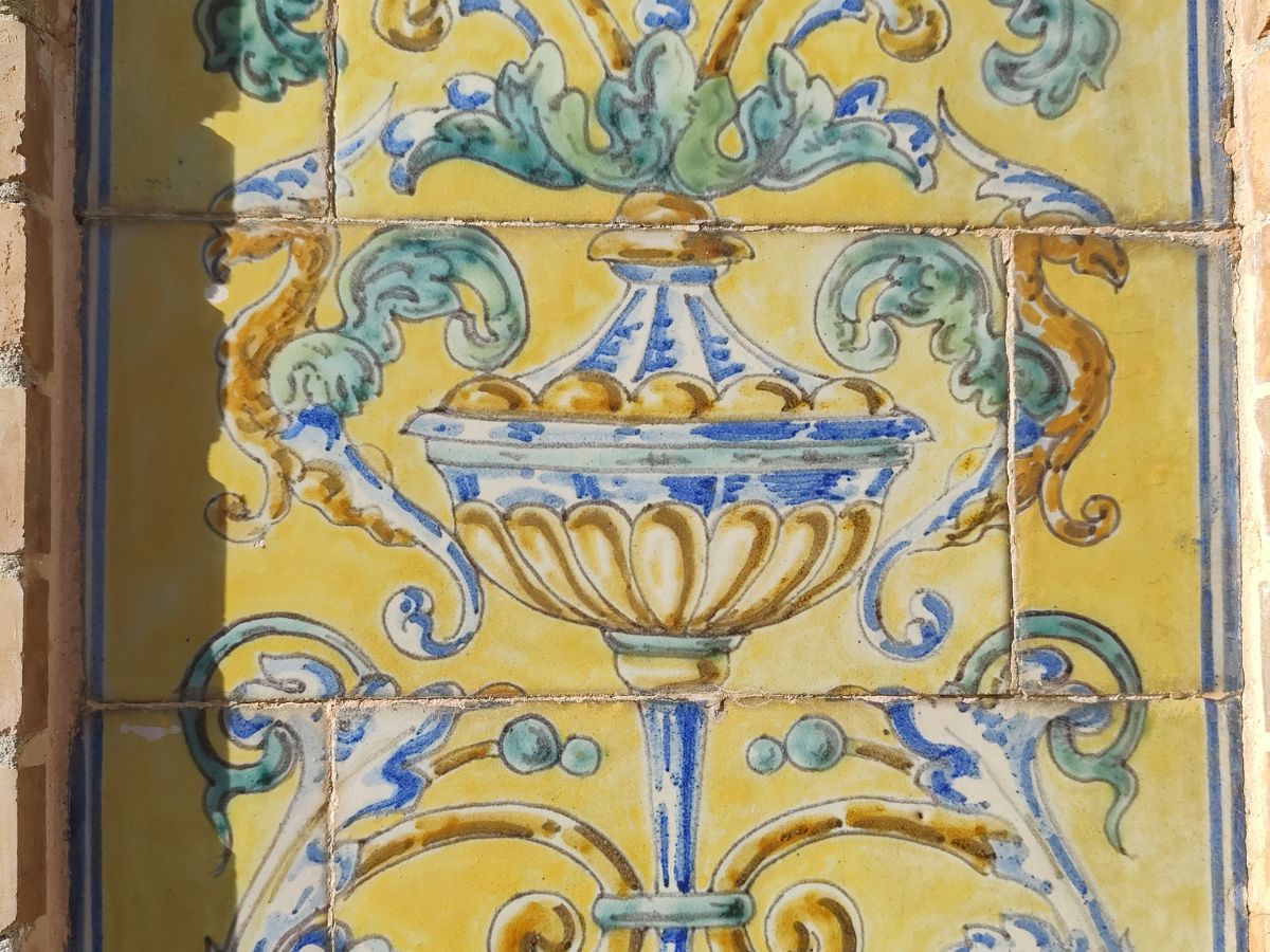 Azulejo de la Plaza de España