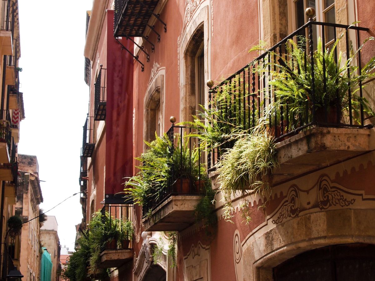 Calle del barrio de Santa Cruz